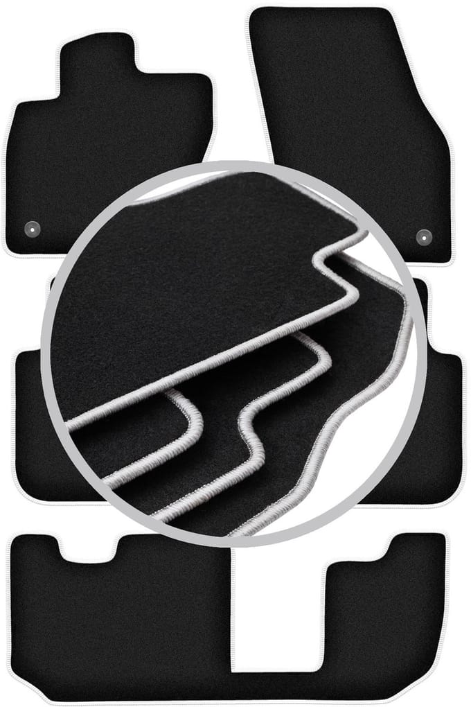 CARLUX-SILVER automatten voor: Seat Tarraco 7-zitter (2018-)