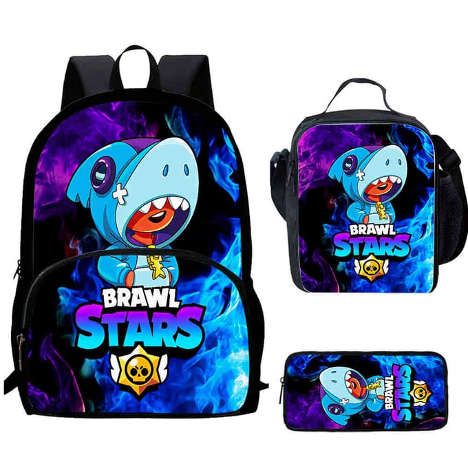 Sac à dos Brawl Stars Impression Haute Définition Multifonctionnel Léger