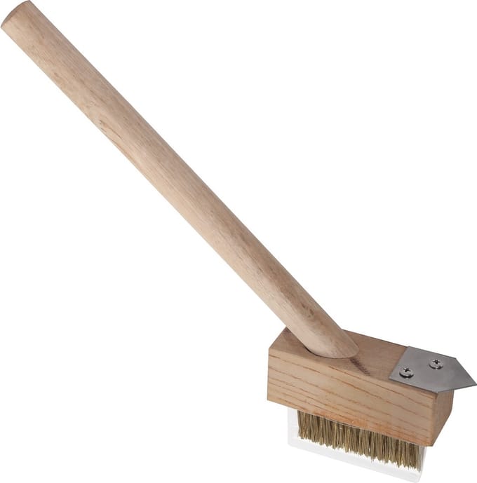 Talen Tools-Hand onkruidborstel- Stalen haren-Met krabhakje- Korte steel