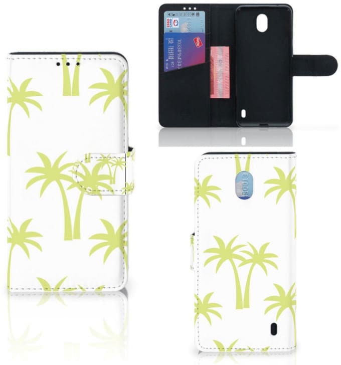 Nokia 1 Plus Hoesje Palmtrees