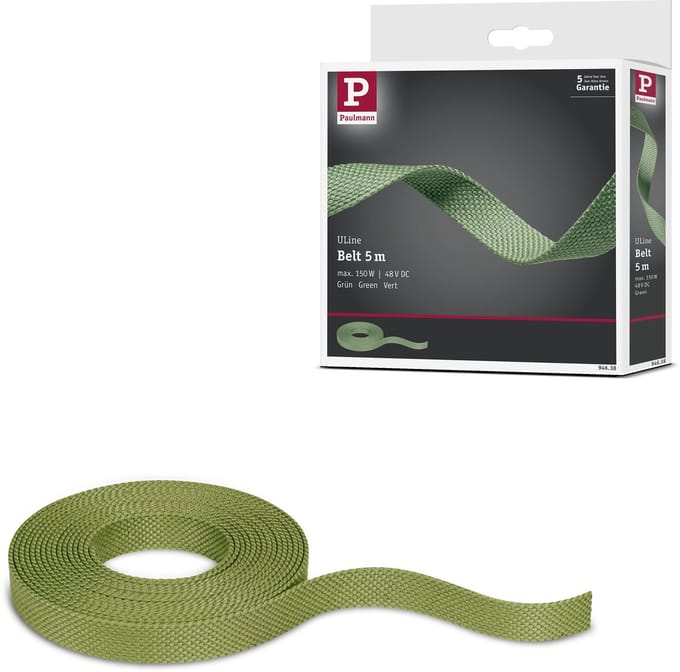 ULine Riem 5m Dacron Textil Koper Groen