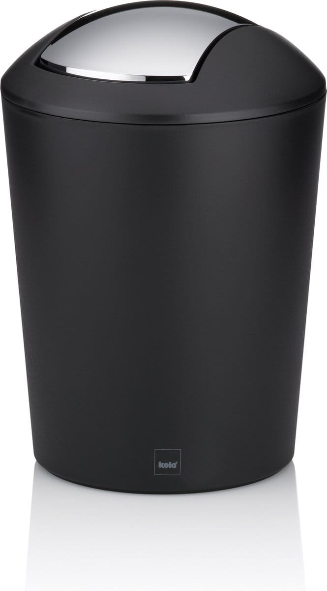 Marta Afvalemmer Swing - 1,7 liter - Zwart - Kela