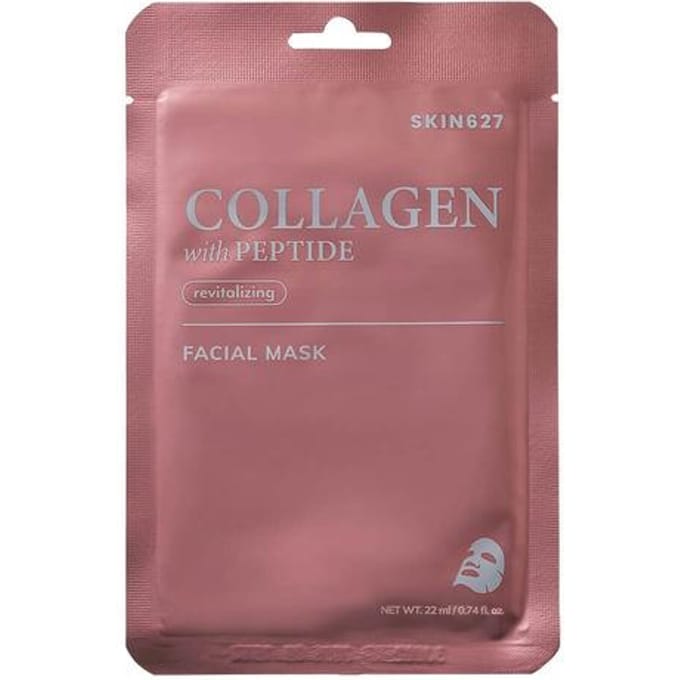 Skin627 Gezichtsmasker Maska Do Twarzy W Płacie Collageen & Peptide 22ml