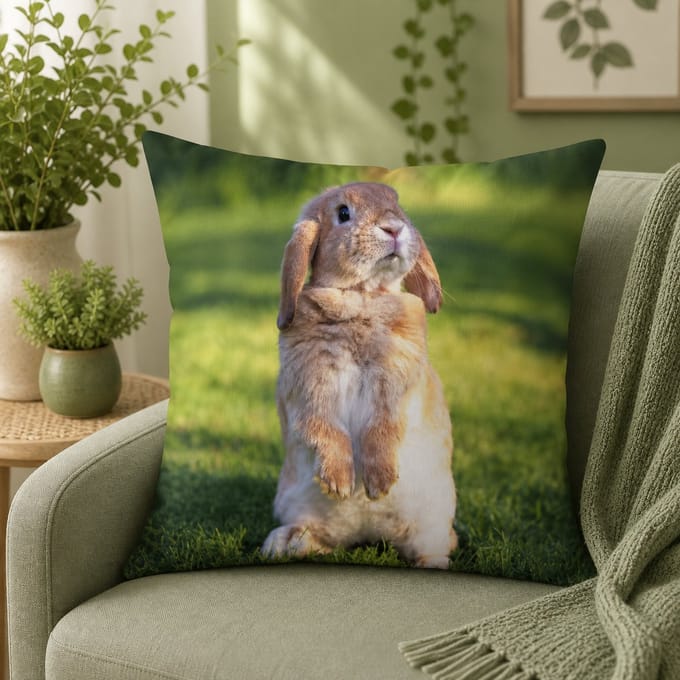 Bunny Bliss Collection Kussenhoes - 45x45 cm
