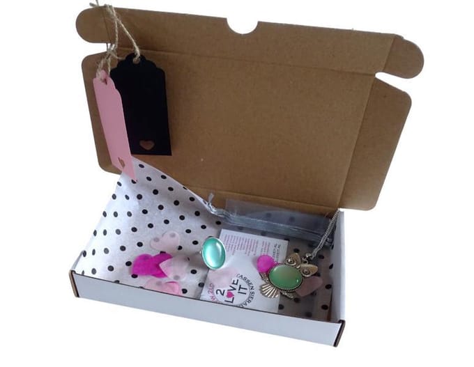 2 Love it Gift Set Uil M - Ketting - Ring