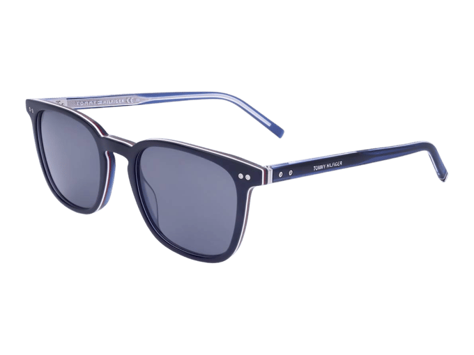 Tommy Hilfiger TH 1814/S PJP Zonnebril - Heren - Blauw