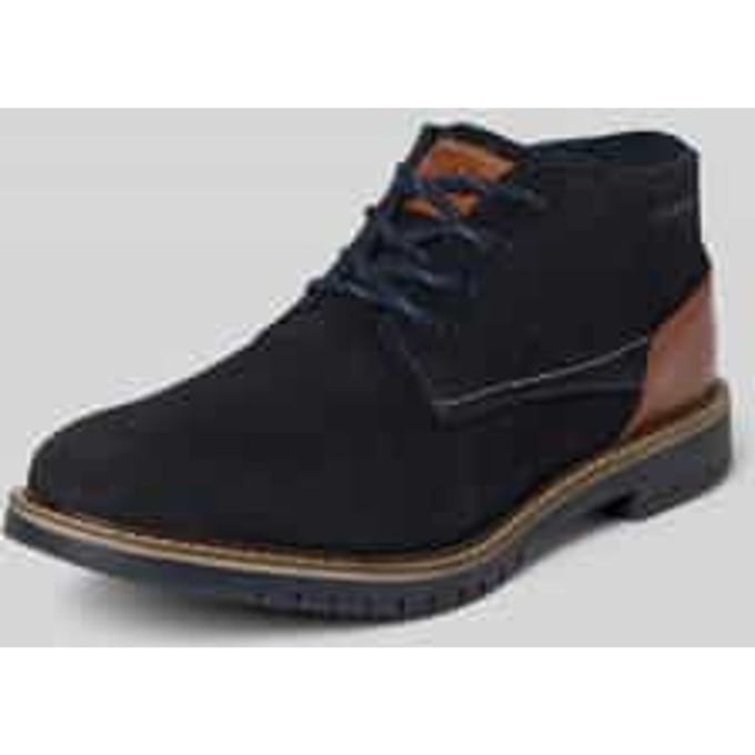 Boots van leer met ritssluiting, model 'Caj'
