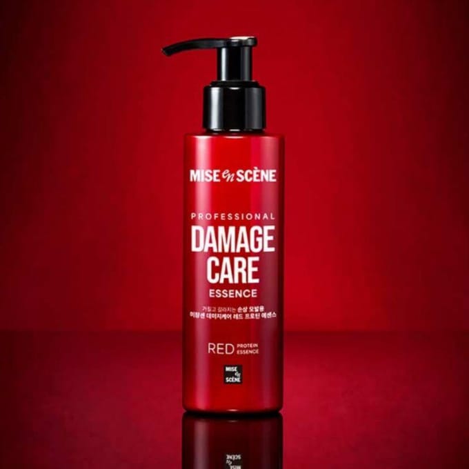 mise en scène Damage Care Rode Proteïne Haarcrème Essentie 140ml red