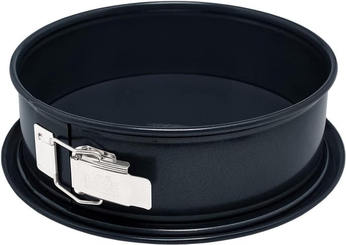 Ronde Bakvorm Met Hoge Randen Roestvrij Staal 28 cm