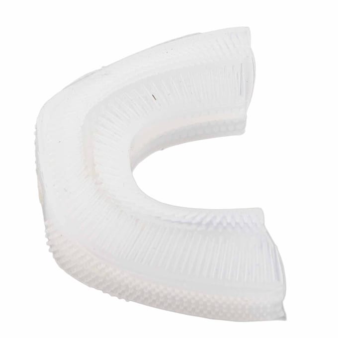 U-vormige Tandenborstelkop Vervanging Silicone Automatische Elektronische Tandenborstelkop white