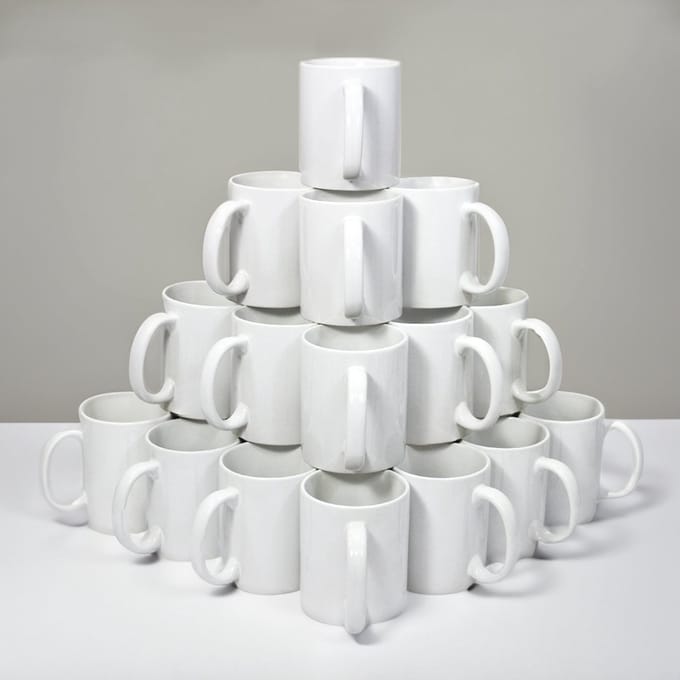 Sublimatiemokken - wit - 11 oz - 36 stuks met 22 m hittetape
