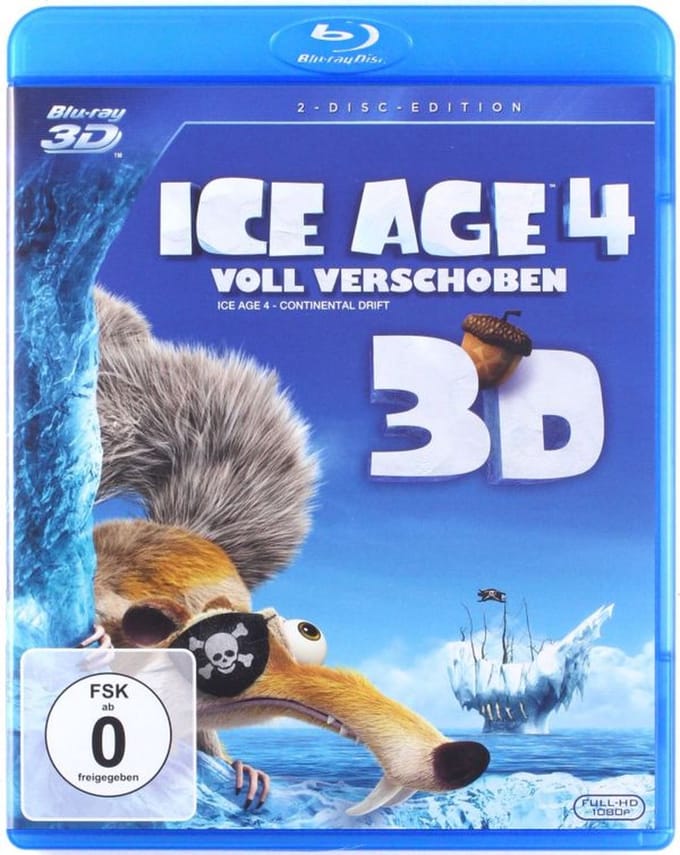20th Century Fox Ice Age 4 Blu-ray Duits, Engels, Frans