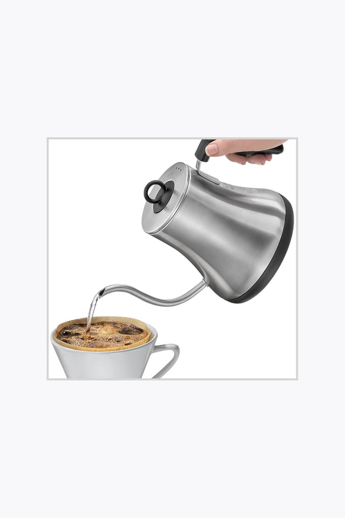 Cilio Waterkoker Overgietketel "Lucca" - Aluminium zilver