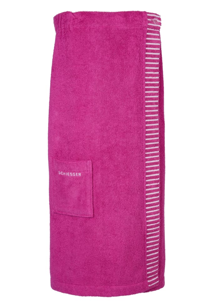 Saunahanddoekknopen fuchsia - SCHIESSER Home 80*130