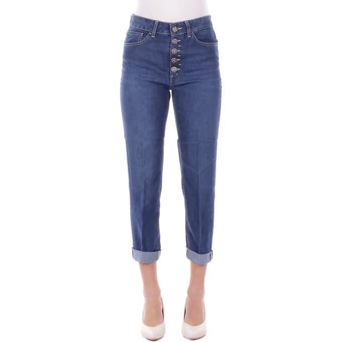 Dondup vrouw jeans dp268bdf0266d 800 Dondup jeans denim blauw