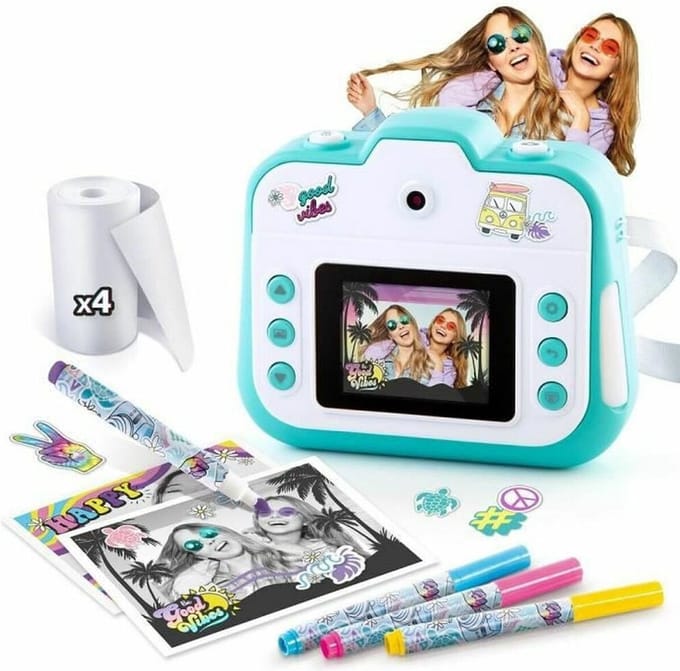 3 in 1 instant camera - CANAL TOYS - CLK 001 - Blauw