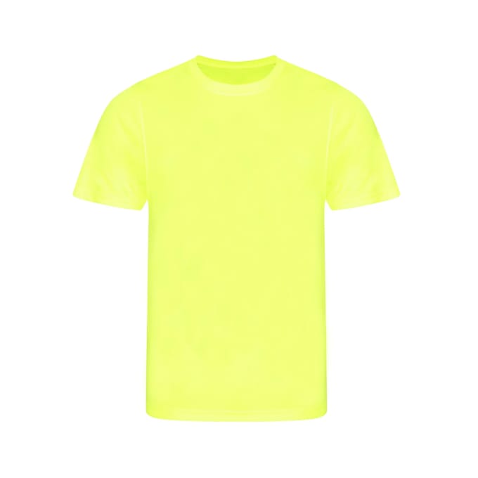 Herensportshirt 'Cool Smooth' Electric Yellow - M