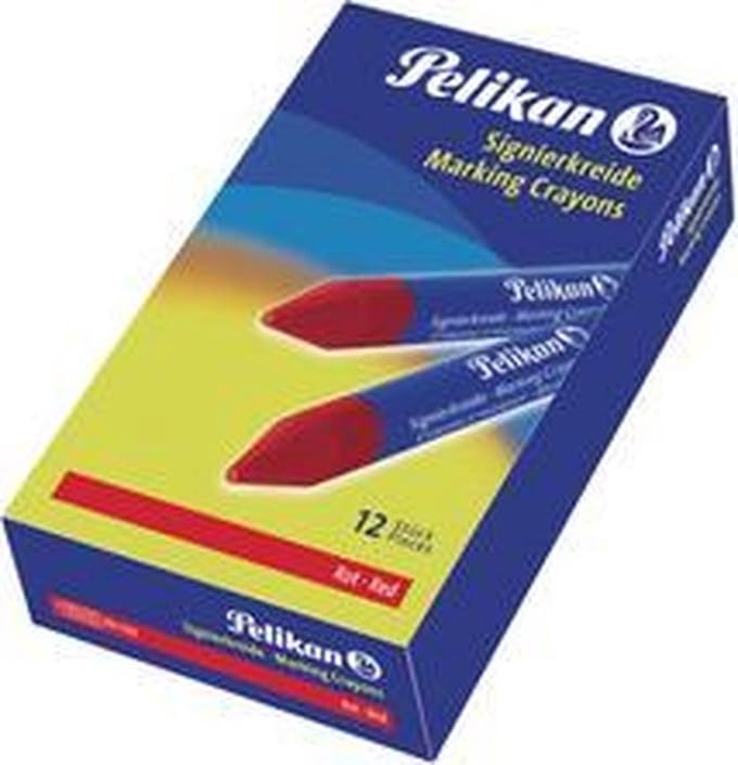 Pelikan markeerkrijt 762, zwart, diameter: 13,5 mm