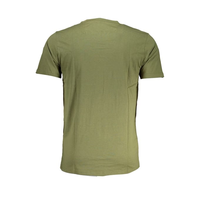 Cavalli Class Verde Katoenen Heren T-Shirt