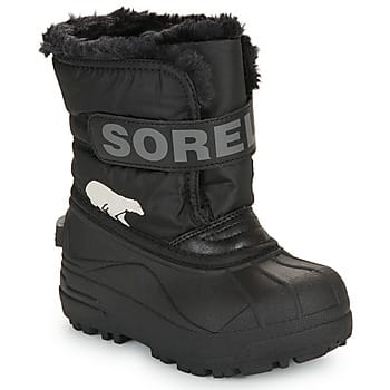 Sorel CHILDRENS SNOW COMMANDER™ BOOT Youth Unisex Little Snowboots - Black, Charcoal - Maat 26