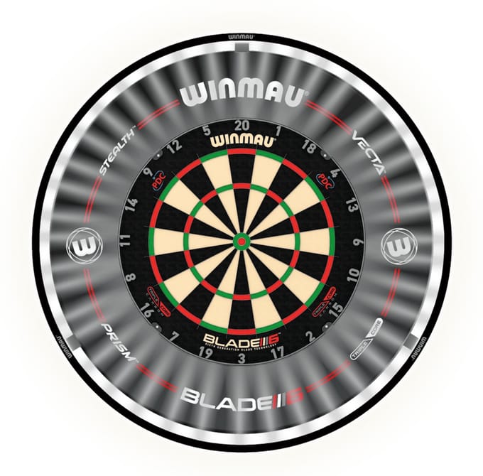 Winmau Blade 6 Triple Core + Winmau Plasma - Dartset