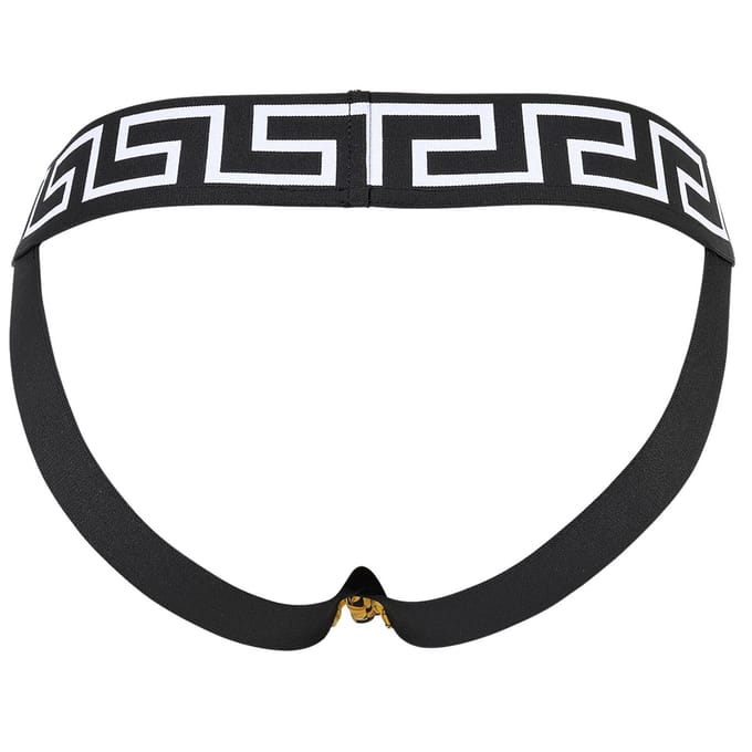 Versace Stretch Biologisch Jersey Barocco All Over Jockstrap