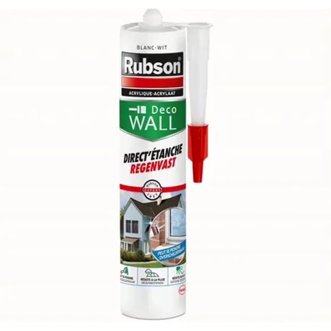 Rubson Voegkit Deco Wall Regenvast Wit 280ml