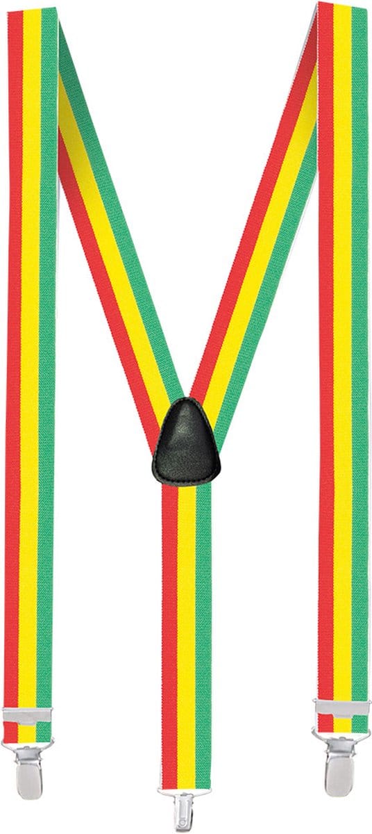 Boland - Bretels Rasta - Volwassenen - Unisex - Student -