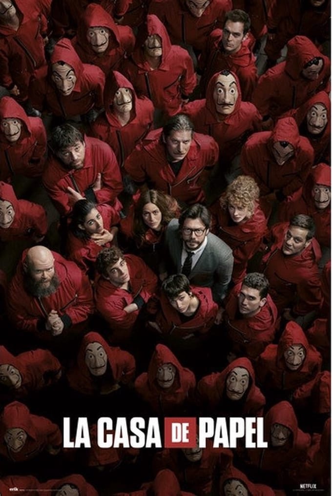 Poster Money Heist War 61x91,5cm