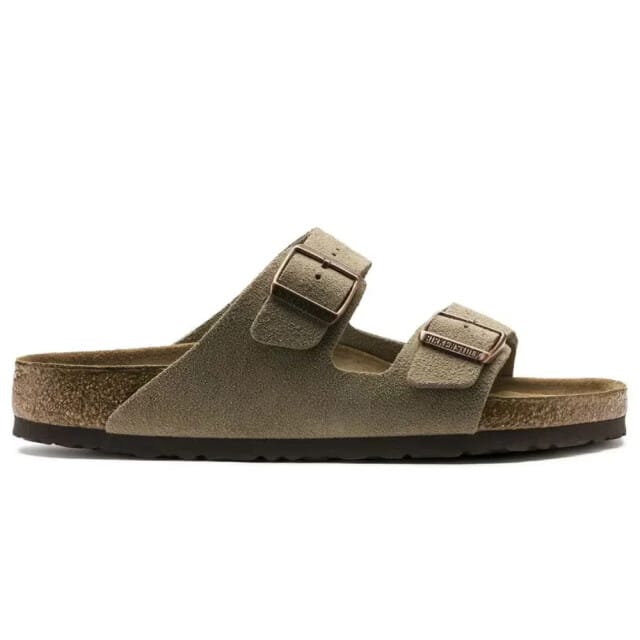 Birkenstock Arizona Heren Slippers - Taupe - Maat 42