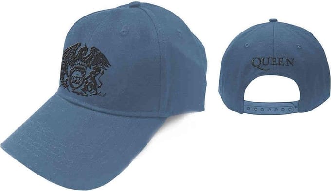 Queen - Black Classic Crest Baseball pet - Blauw