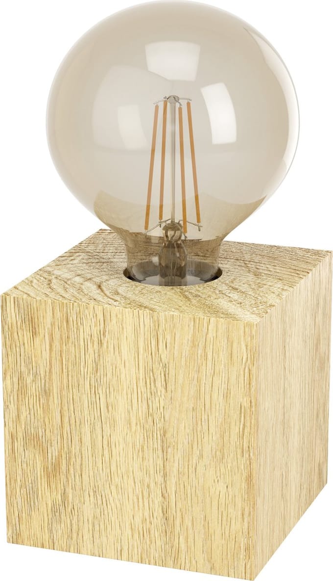 EGLO Prestwick 2 Tafellamp - E27 - 9,5 cm - Bruin