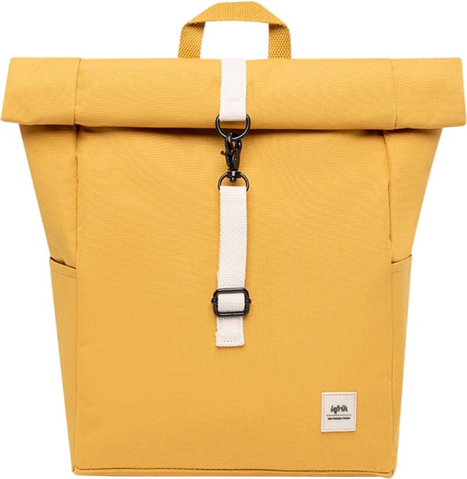 Lefrik Roll Mini Rolltop Rugzak - Eco Friendly - rPET - New Mustard