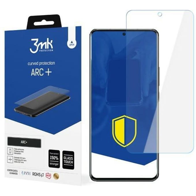 3mk, Screenprotector geschikt voor Xiaomi 13 Pro - Arc Plus & Self-Healing, Transparant