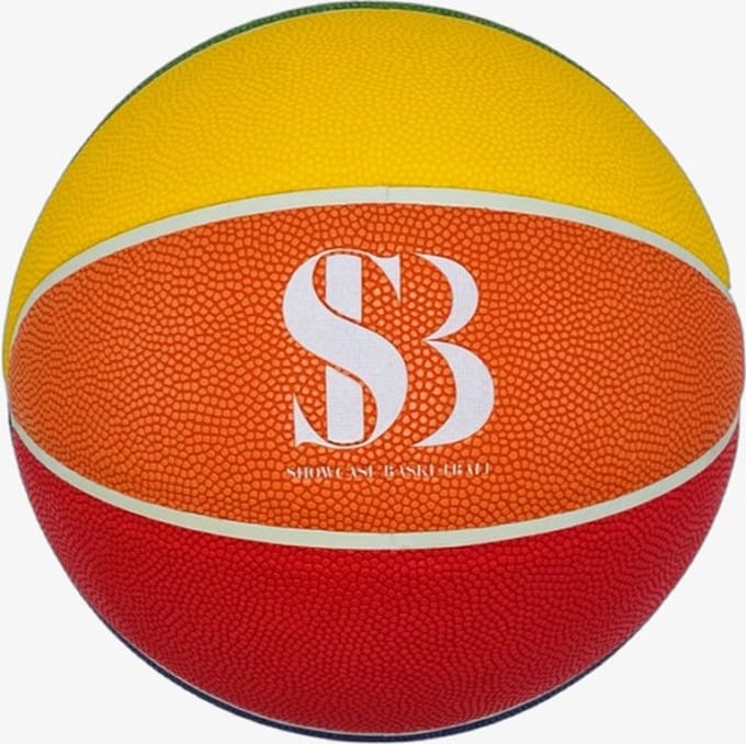Showcase Basketball Rainbow - Basketbal - indoor & outdoor - deep channel maat 6