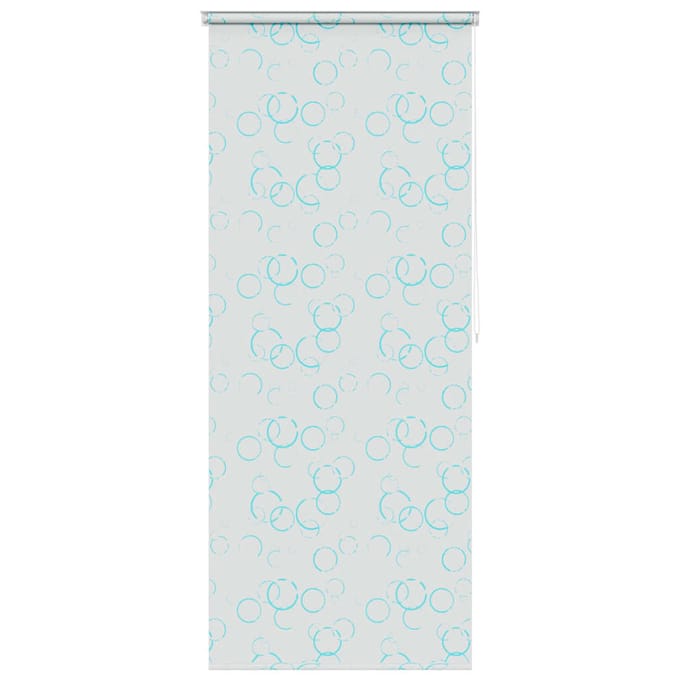 vidaXL - Rolgordijn - voor - douche - 100x240 - cm - bubbel