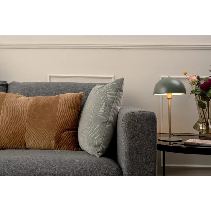 Fluwelen kussen Present Time Ribbed