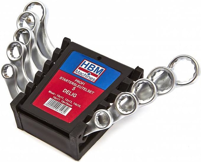HBM PROFI 5-delige Startersleutelset