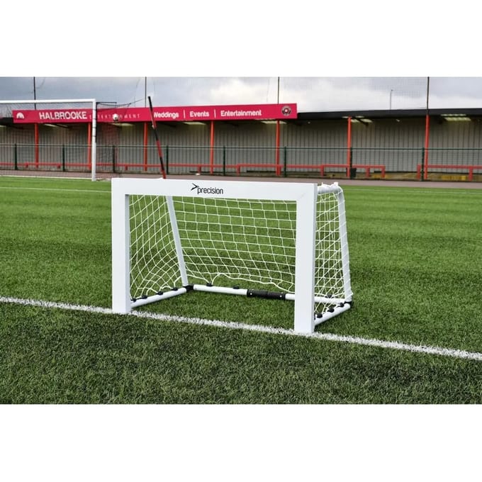 Precision Pro Mini voetbaldoel - aluminium - 91 x 76 centimeter