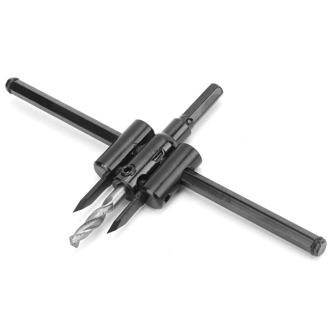 Outil de perçage de menuiserie réglable Mèche hélicoïdale type avion ouvre-trou 30?200mm