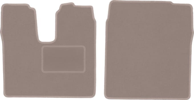 Beige frontmatten voor: MAN TGX vrachtwagen (2007-)