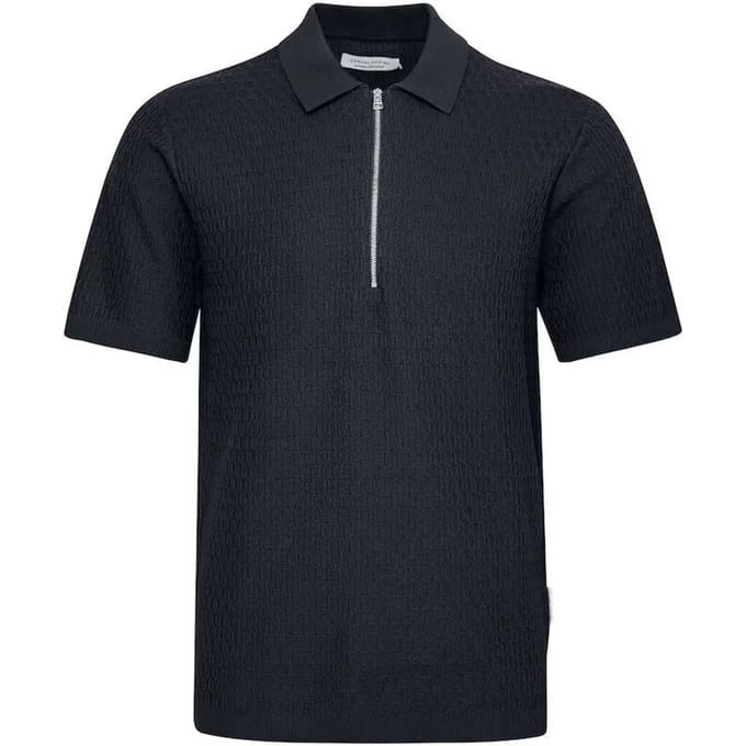 polo met 1/2 rits Casual Friday Joe