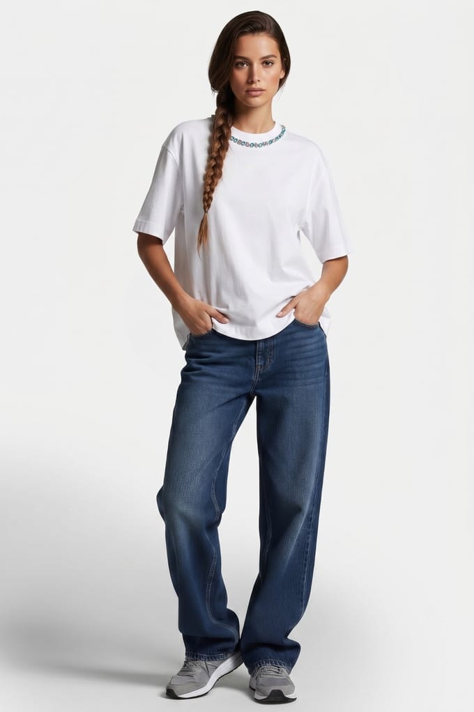& Other Stories Martha T-shirt White Taglia: M | Outlet | Donna | Bianco