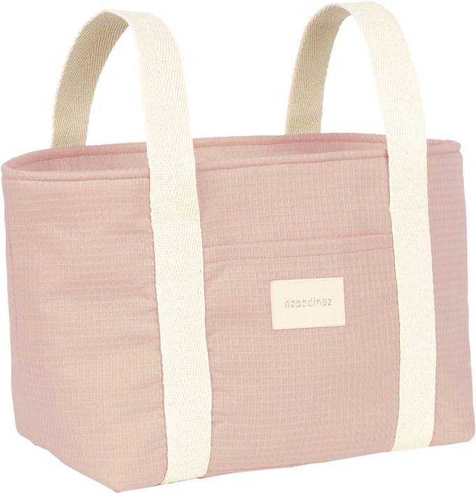 Nobodinoz Opera Waterproof Luiertas - 42x22x12cm - Mauve Pink