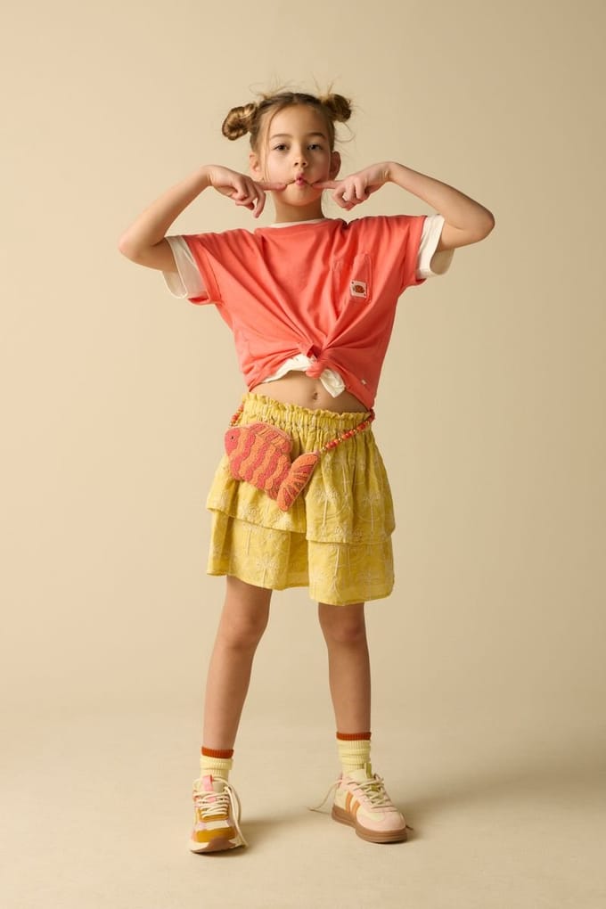 Sissy-Boy - Gele rok met embroidery