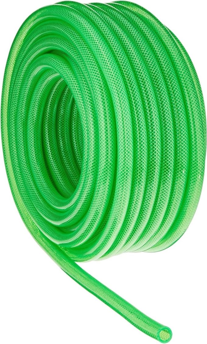 Tuinslang - Flexibele slang - Water geven buiten - Doorschijnend ontwerp - 25 meter - Groen