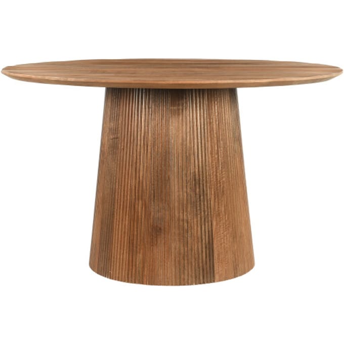 Livingfurn - Eetkamertafel Salvator 130cm - Mangohout