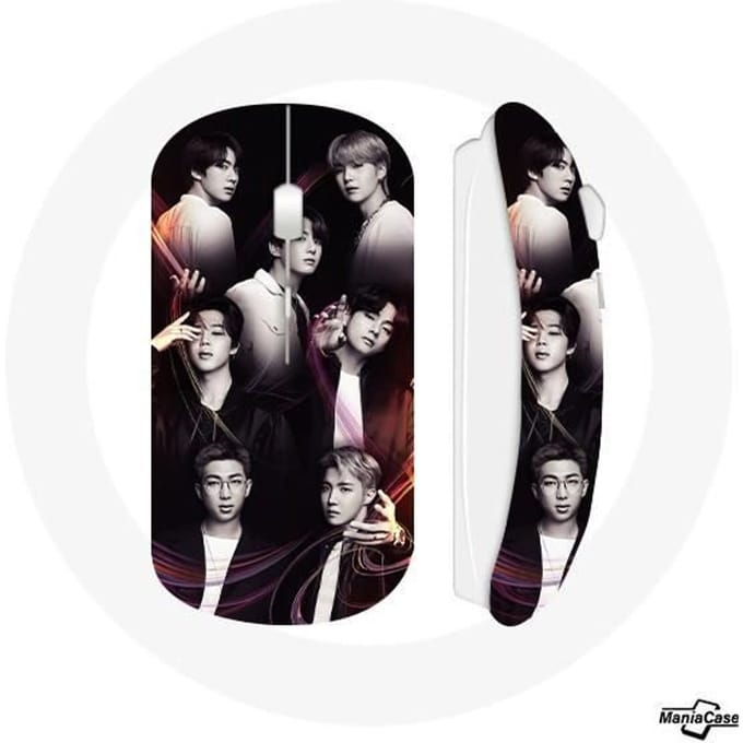 Souris Sans Fil BTS Bangtan Sonyeondan 7 Fates Chakho Avec BTS