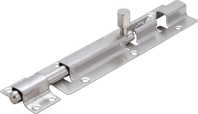 BGS Boutgrendel roestvrij staal 150 mm
