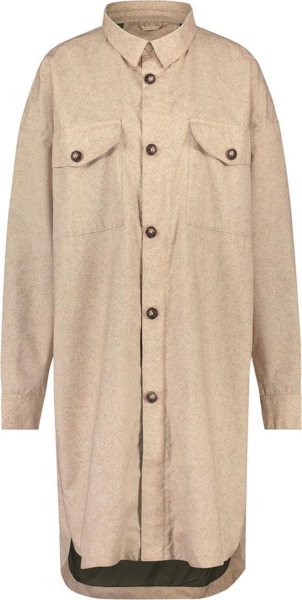 AGU Oversized Rain Shirt Urban Outdoor Dames - Wit - XL